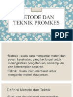 Metode Dan Teknik Promkes TM 7