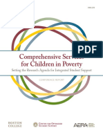 Comprehensive Services For Children in Poverty: Setting The Research Agenda For Integrated Student Support