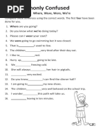 Commonly Confused Words: Where, W, Were, We're