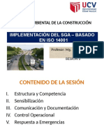 Sesión 3 Implementación SGA