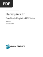 Harlequin Rip: Proofready Plugin For HP Printers