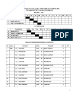 Jadual Game PIALA (PON CHALAYA RAJA MUSA New