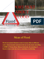 Teks Report Flood
