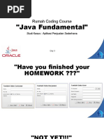 JAVA FUNDAMENTAL Day 3