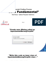 JAVA FUNDAMENTAL Day 4