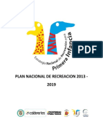 Estrategia Nacional de Recreación para La Primera Infancia PDF