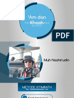 Pertemuan Kedua, 'Am Dan Khash