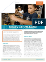 Tinkering in STEM Education: Learning Goals