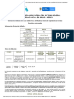 Información afiliado Samuel Nuñez Carmona Cesar