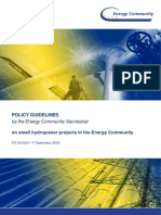 Policy Guidelines on small hydropower projects