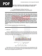 Integrated Marketing Communication Formulation For Green Tea Chocolate Arafa Tea Using Benchmarking Approach