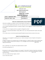 Mid Term Examination BBA Semester IV Module Code: LAW2040 Module Title: Business Law DATE: September21, 2020 Full Marks: 50 Writing Time: 5 Days Pass Marks: 25