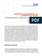 Guerre Électronique La Suprématie Russe