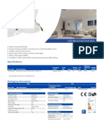 LED Recessed Spot Ava: Specifications