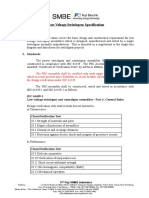 Low Voltage Switchgear Specification: 1. Scope