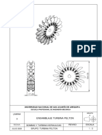 Láminas Turbina Pelton