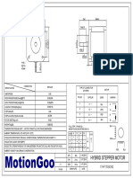 Motiongoo Stepper Motor Drawing-17HF15S4090