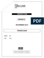 Tech GR9 QP Nov 2014 Afr PDF
