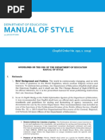 Review of DepEd Order No. 30, S. 2019 | PDF