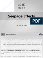 CE-837 Seepage Effects Topic 4