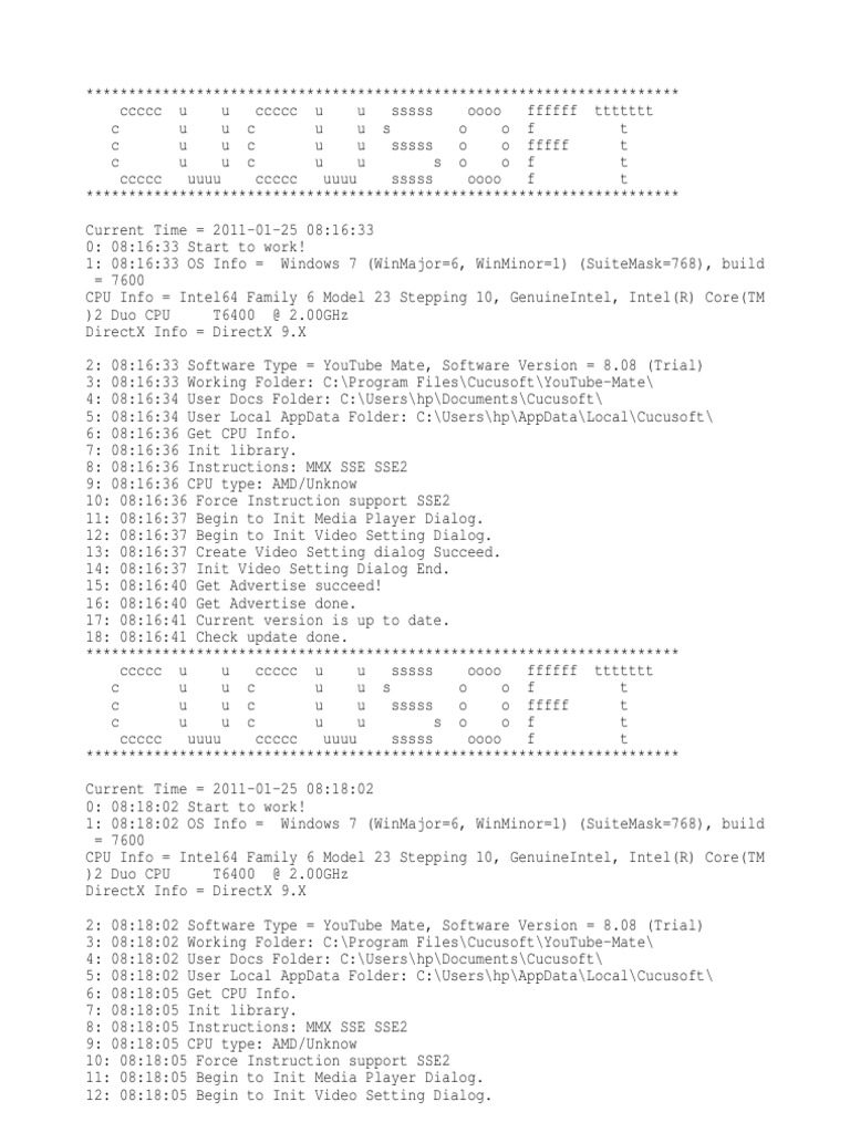 Cucu Video Log | PDF | Central Processing Unit | Computer Architecture