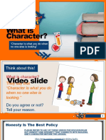 What Is Character?: Cl/Es P
