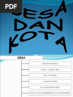 Download Desa Dan Kota by Adi Wardhana SN47699155 doc pdf