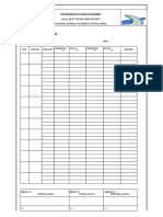 Cable Profile Check List