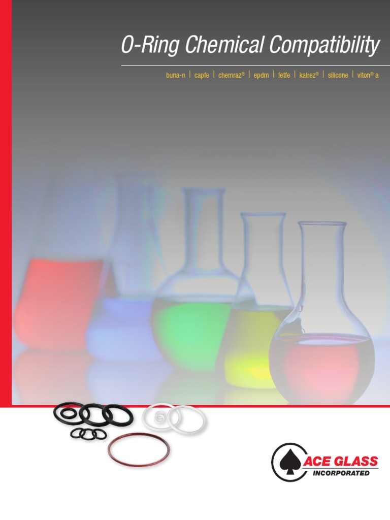 ORing Chemical Compatibility BunaN Capfe Chemraz Epdm Fetfe Kalrez