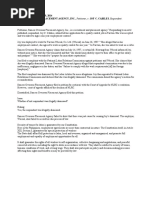 Digest - Sameer Overseas Placement Agency Vs Cabiles