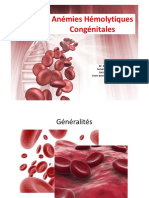 Anémies Hémolytiques Congénitales (1) (DR AHMIDATOU)