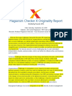 Plagiarism Checker X Originality Report: Similarity Found: 29%