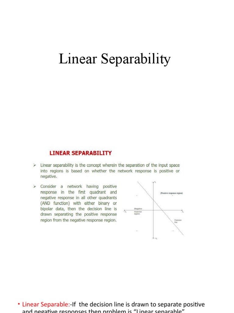 Linear Seperability | PDF | Applied Mathematics | Theoretical Computer ...