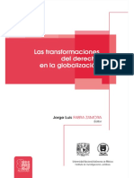 Las Transformaciones Del Derecho en La Globalización - Jorge Luis Fabra Zamora