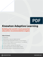 Knewton Adaptive Learning Whitepaper