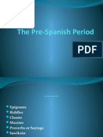 The Pre-Spanish Period