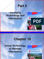 Managing Technology and Information