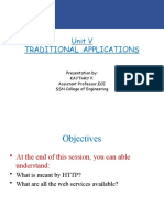 Unit V Traditional Applications: Presentation By: Kaythry P. Assistant Professor, ECE SSN College of Engineering