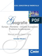 Geografie Clasa A XII A PDF