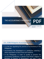 The Accountancy Profession The Accountancy Profession: Joy Eulalia V. Ugale, CPA Instructor
