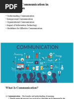 Chapter 7 Communication in Organization