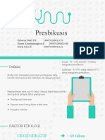 Presbycusis E