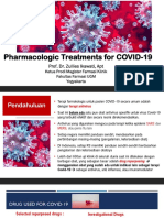 Pharmacologic Treatment For COVID-19 Darya Varia