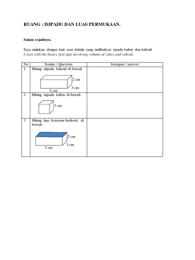 Isipadu Pdf