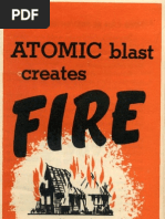 Atomic Blast Creates Fire (1951)