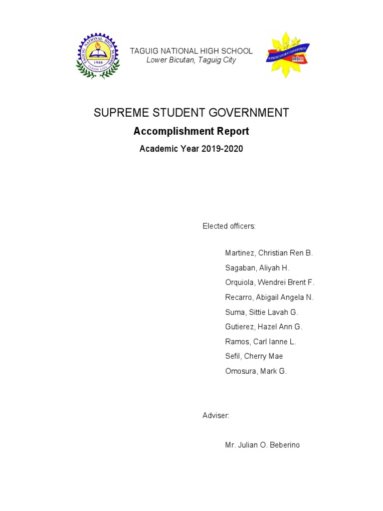 Draft of SSG Acc Report | PDF