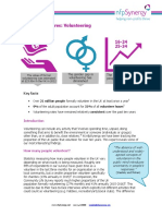 Facts and Figures on Volunteering Trends in the UK