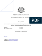 Environmental Quality (Prescribed Premises Scheduled Wastes Treatment and Disposal Facilities) (Amendment) Regulations 2006 - P.U. (A) 253-2006 PDF