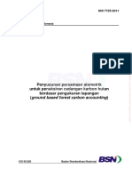 SNI - 7725 - Penyusunan Persamaan Alometrik Untuk Penaksiran Ca PDF