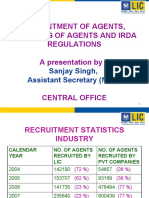 Appointment of Agents, Licensing of Agents and Irda Regulations A Presentation by